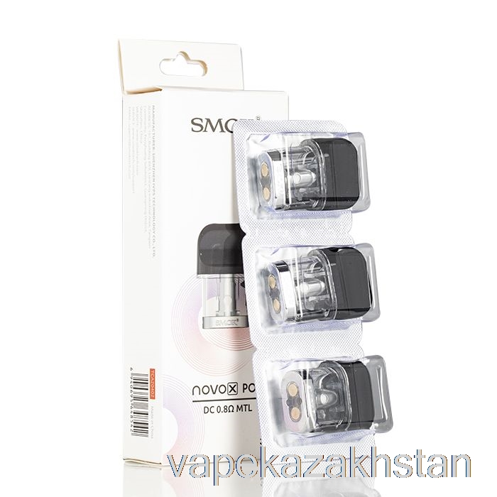 Vape Smoke SMOK NOVO X Replacement Pods 0.8ohm DC MTL Pods